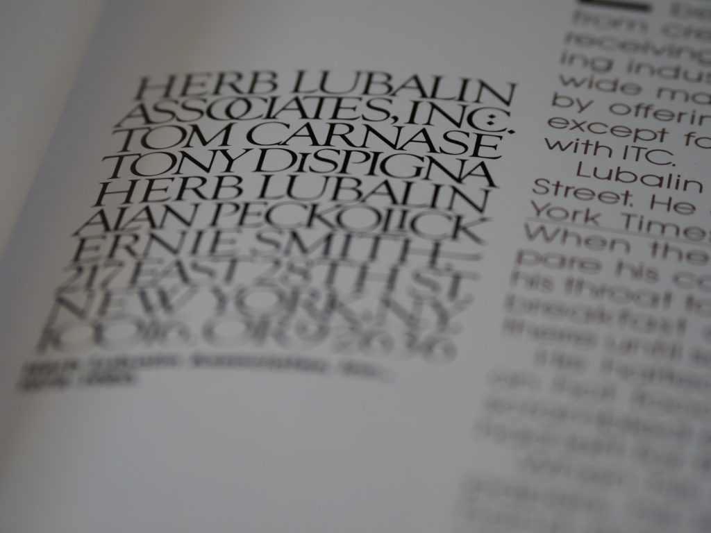 typography dropcap in ebook format