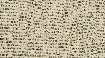 book typesetting